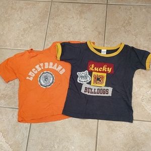 Set of two Lucky brand toddler T-shirts
